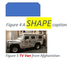 Changing Caption look in Word or hiding captions completely
