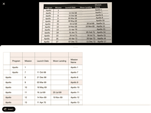 Excel Data from Picture, making it work in the real world