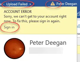 Fixing Office, OneDrive document sign-in problems
