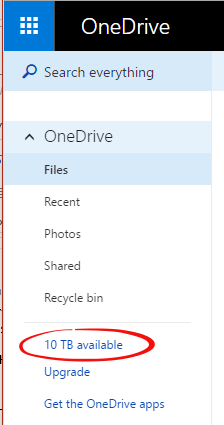 How to get more than 1TB of OneDrive space – Free