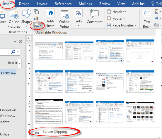 Microsoft Snip – a new way to get screen shots
