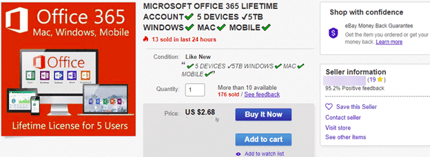 Microsoft Office 365 'Lifetime' plans are a lie