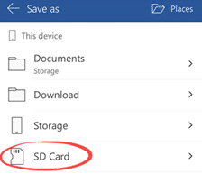 Office for Android updates