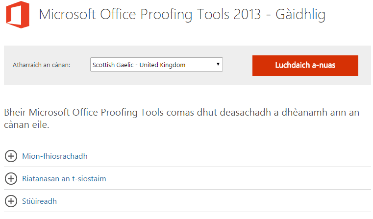 Office goes to Scotland