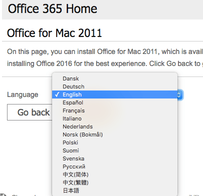 Office 2011 for Mac - time is running out