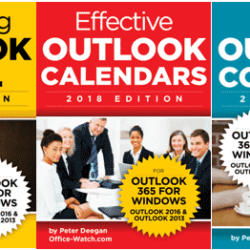 Outlook 365/2019 - three ebooks - special offer