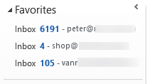 Outlook – see more with the Folder List
