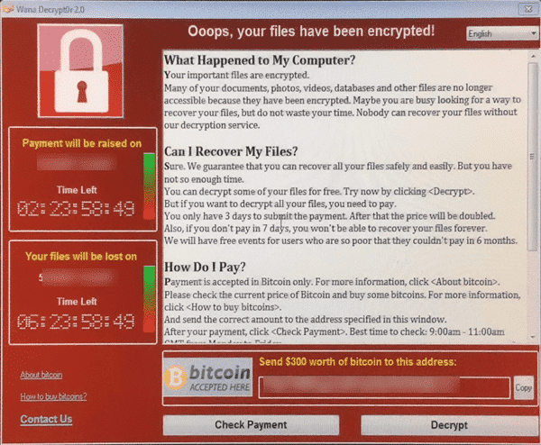 Ransomware and WannaCrypt special