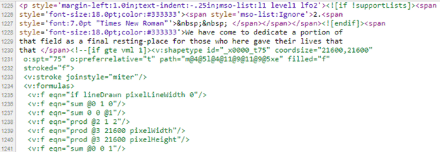 Word’s Save to Web Page options