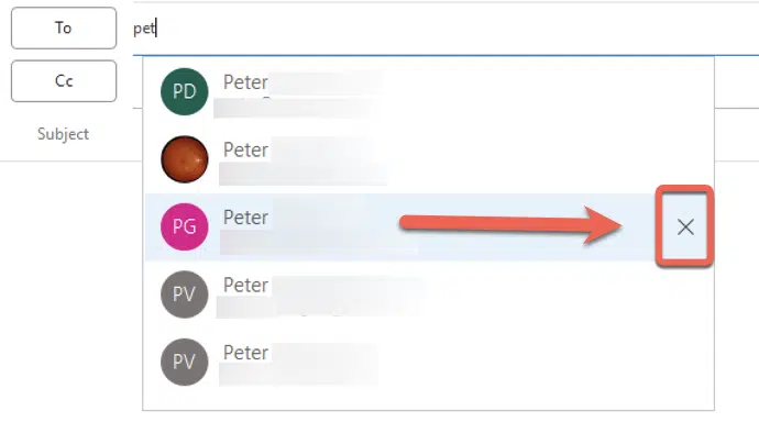 Why doesn't an Outlook change of address stick?