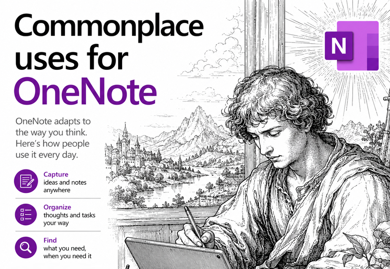 OneNote as a Digital Commonplace Book: A Simple Way to Save Ideas