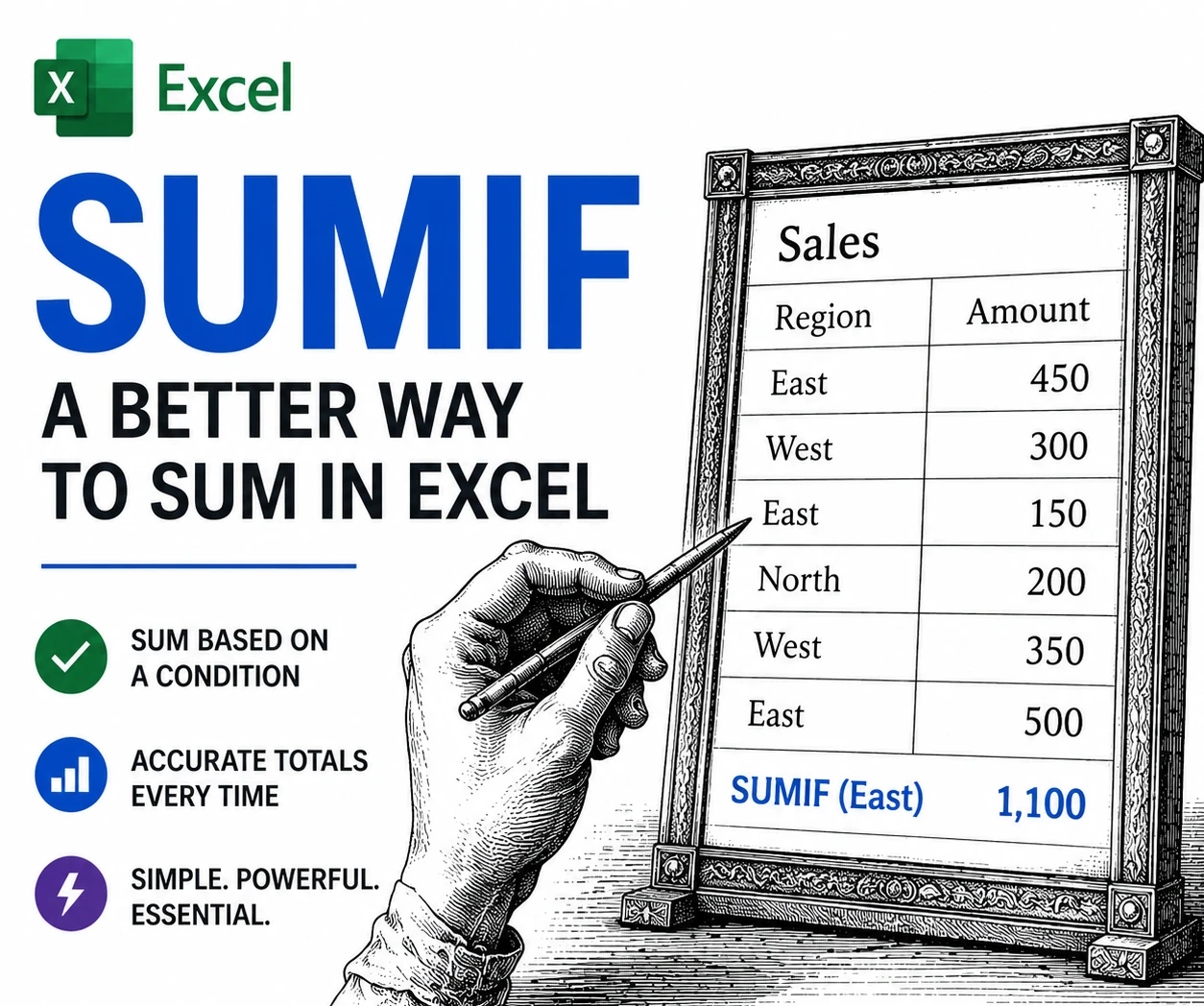 Excel SUMIF Function: Add Up Only the Numbers You Want