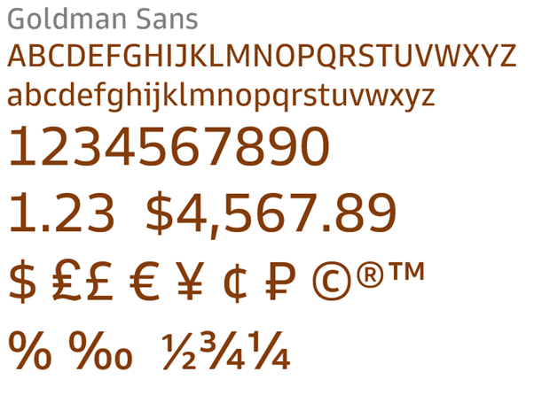 Goldman Sachs font for a new look in Excel, Word and Office