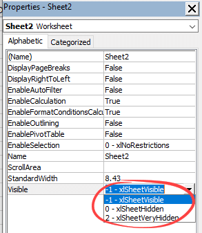 making excel worksheets very hidden office watch