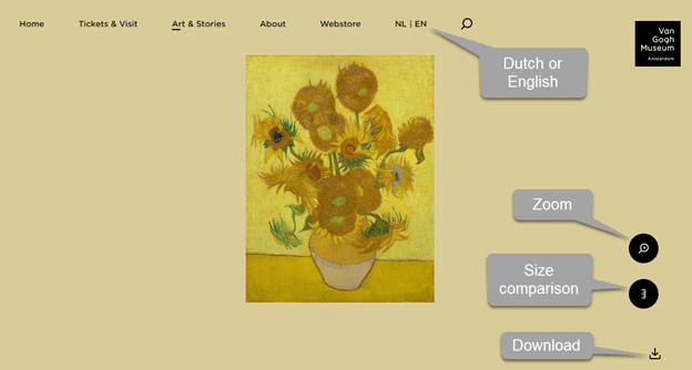 Van Gogh masterpieces right into your PowerPoint slides