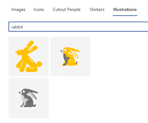 Easter Bunnies and more in Microsoft Word, PowerPoint etc.