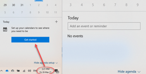 Why don’t Outlook calendars and contacts show in Windows?