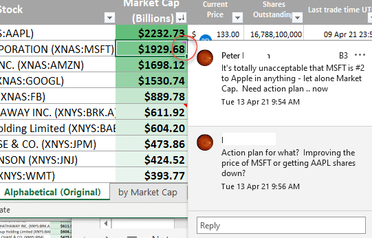 Comments have changed for the better in Excel 365
