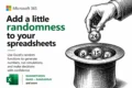 Microsoft 365 Excel: Add randomness with RANDBETWEEN, RAND, RANDARRAY functions. : Office-Watch.com