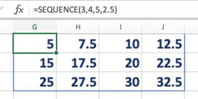 Sequence() for ordered numbers in Excel 365 - Office Watch