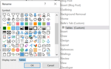 Make and customize your own tab on Office Ribbon - Office Watch