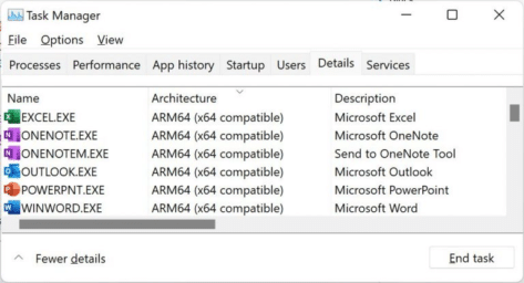 How will Microsoft Office work on ARM devices?