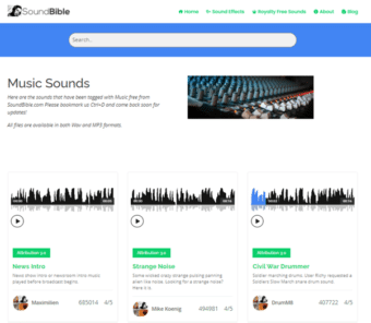 Check out Sound Bible for your PowerPoint decks