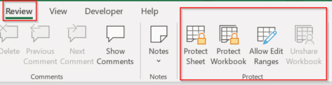 How to protect Excel sheets from unwanted changes - Part 1