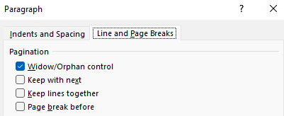 Two unusual Page Break options in Word - Office Watch