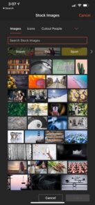 Premium Stock Images now in Office for Apple devices