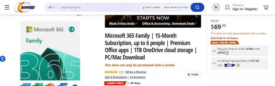 Save $60 on Microsoft 365, if you know the trick