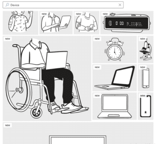 Cartoons without People you can add with Office 365