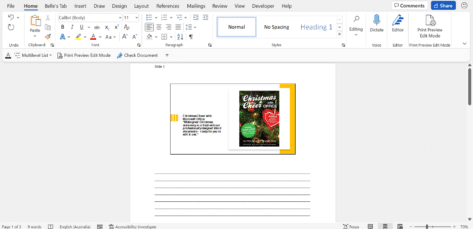 A simple way to convert PowerPoint slides to Word document