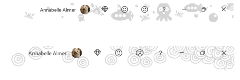 Add fancy title bar pattern to your Office Background