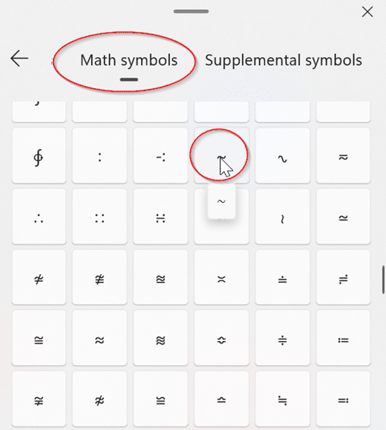 Typing both Tilde ~ ∼ symbols in Word, Excel, PowerPoint and Outlook