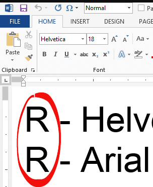 Why and how Windows substitutes Arial font for Helvetica - Office Watch