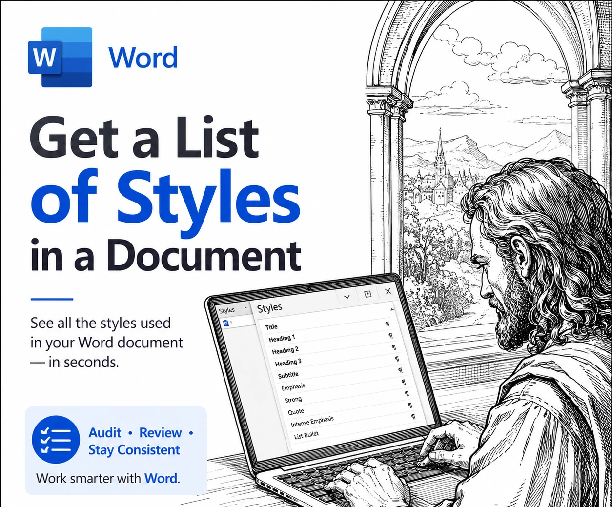 Word: get a better list of styles in a document