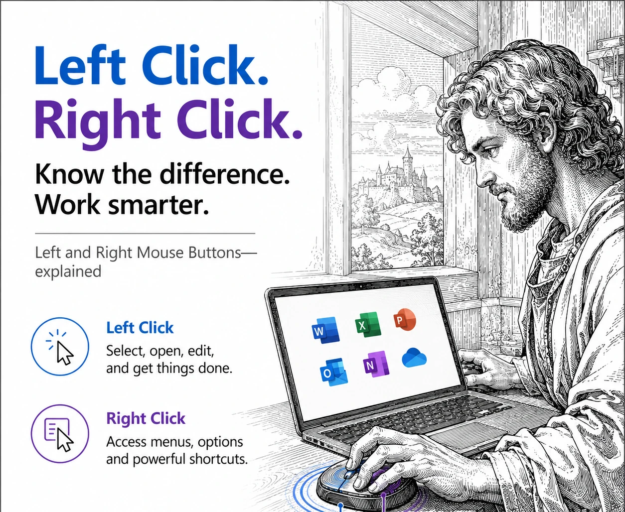 Left or Right Click? The Simple Rule That Explains Every Mouse Button