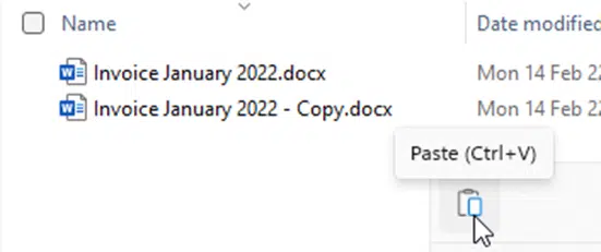 Windows 11 has a better way to clone an existing file