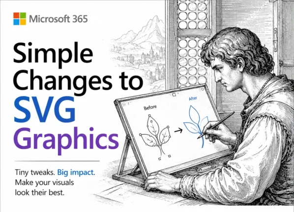 Edit SVG colors in Word, Excel and PowerPoint the Easy Way