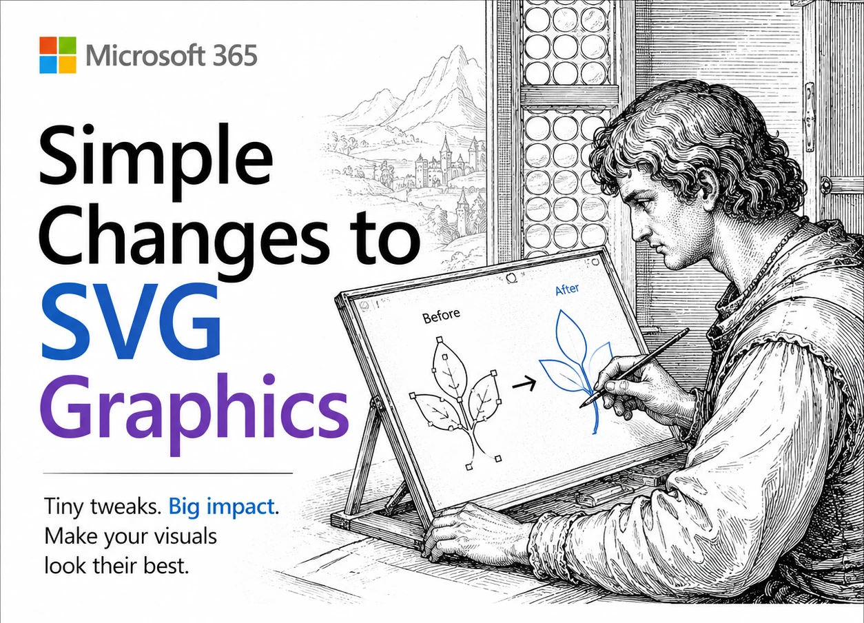 Edit SVG colors in Word, Excel and PowerPoint the Easy Way