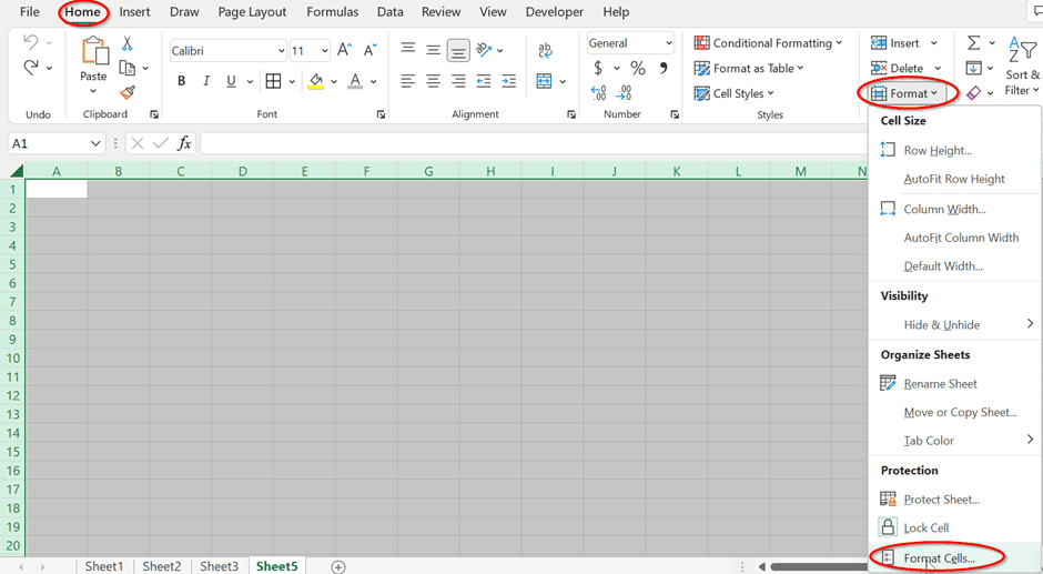 Fancy gridlines to make Excel look great or at least different ...