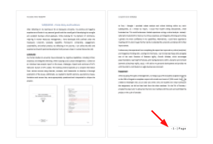 Starting Word Page numbers from a specific page number