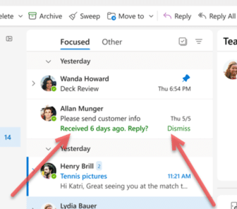 Interesting and ‘new’ in the New Outlook