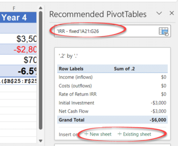 Get smarter PivotTable recommendations in Excel
