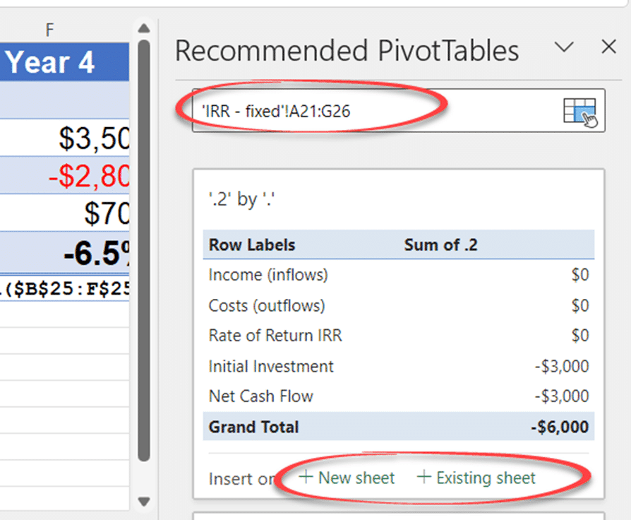 Get smarter PivotTable recommendations in Excel