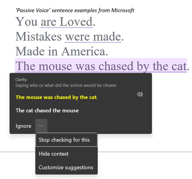Stop Word’s grammar ‘help’ once or always Office Watch
