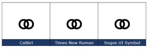 Marriage Symbol ⚭ in Word, Excel, PowerPoint and Outlook