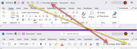 See the 'simplified' Office toolbar for Microsoft 365 - Office Watch