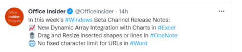 What’s really new in the latest Office Insiders